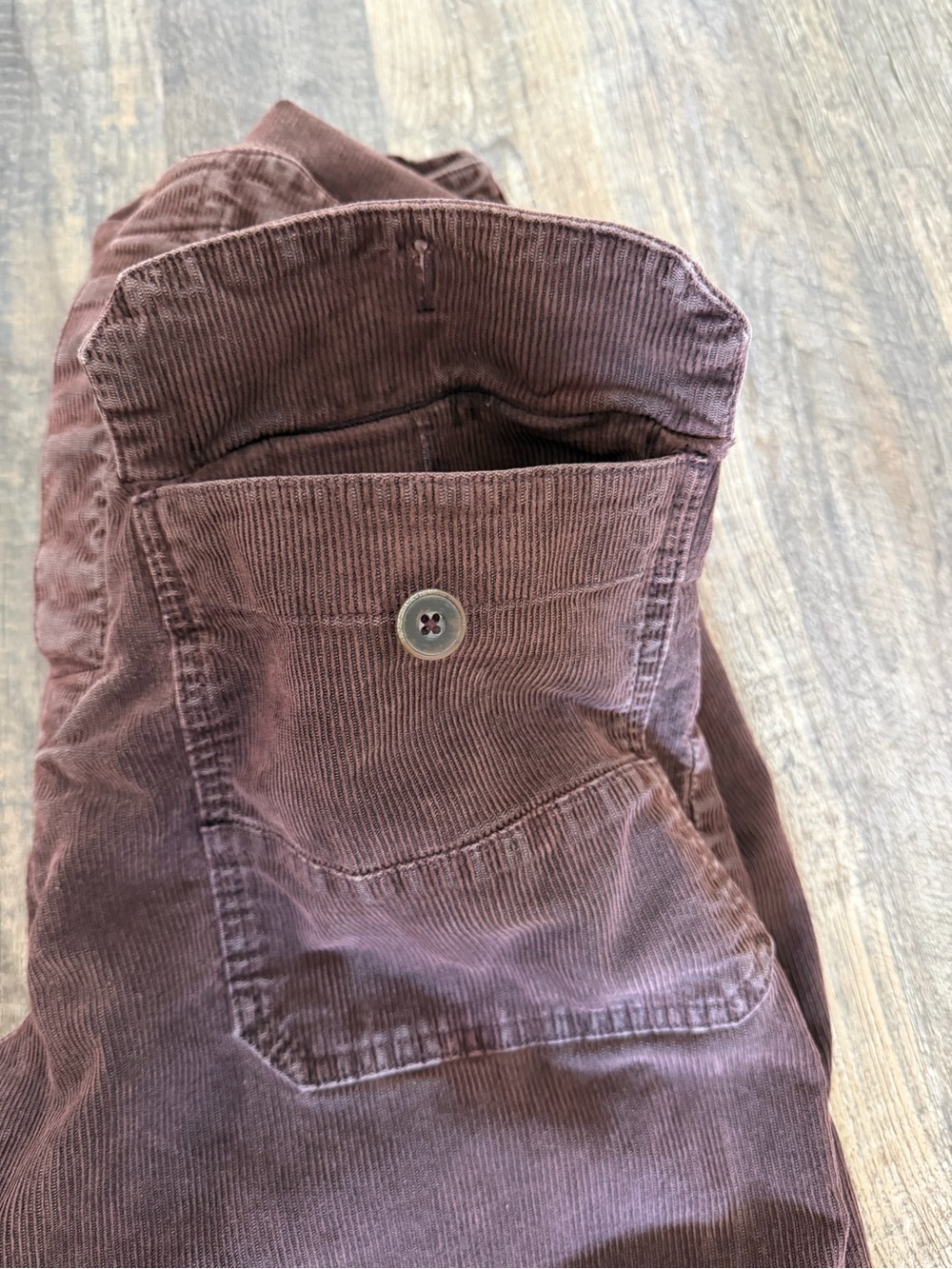 WE THE FREE Women's Size Medium Iris Cord Overalls -Brown Boho Fall Vibes - Picture 13 of 16